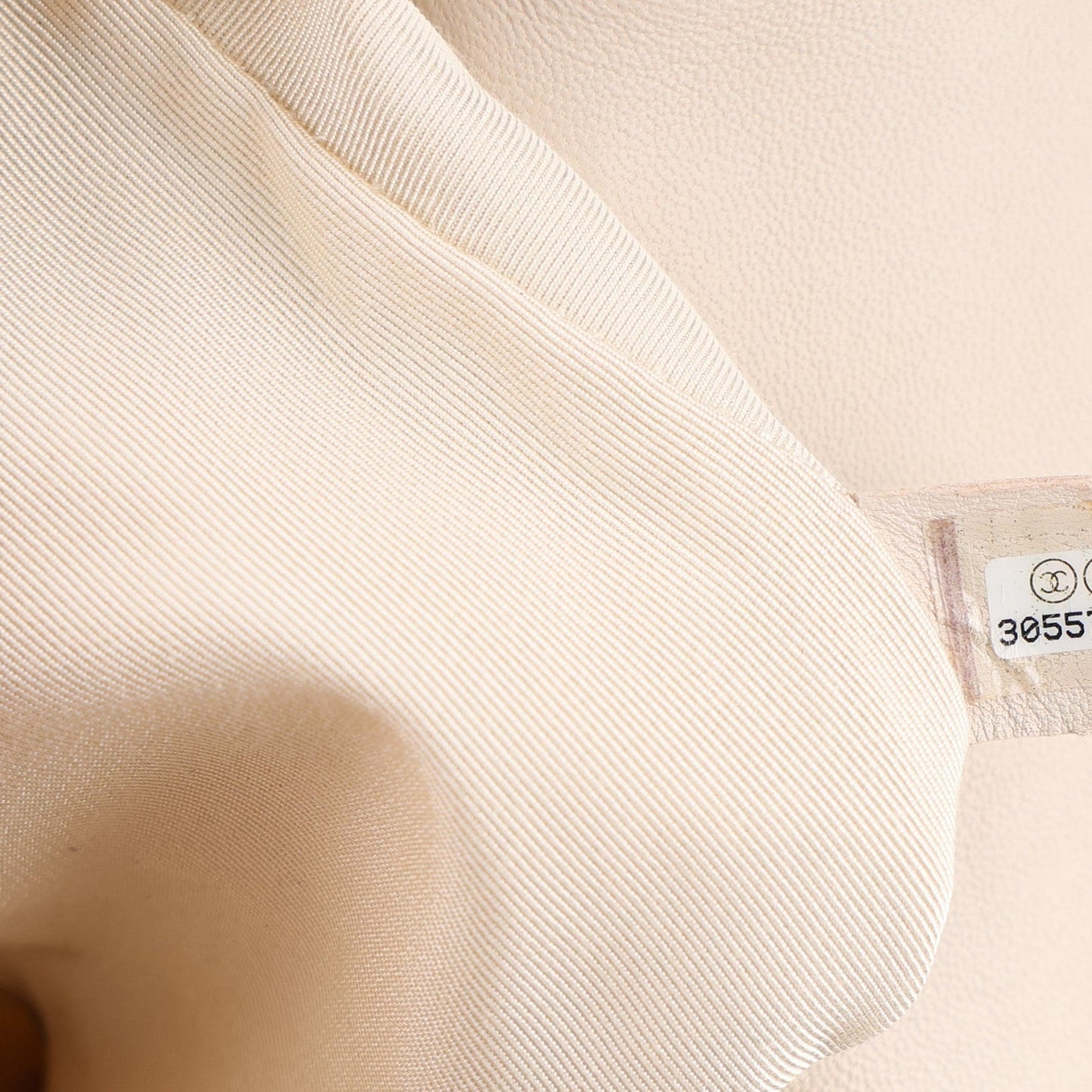 Lambskin Quilted Medium Chanel 19 Flap Light Beige