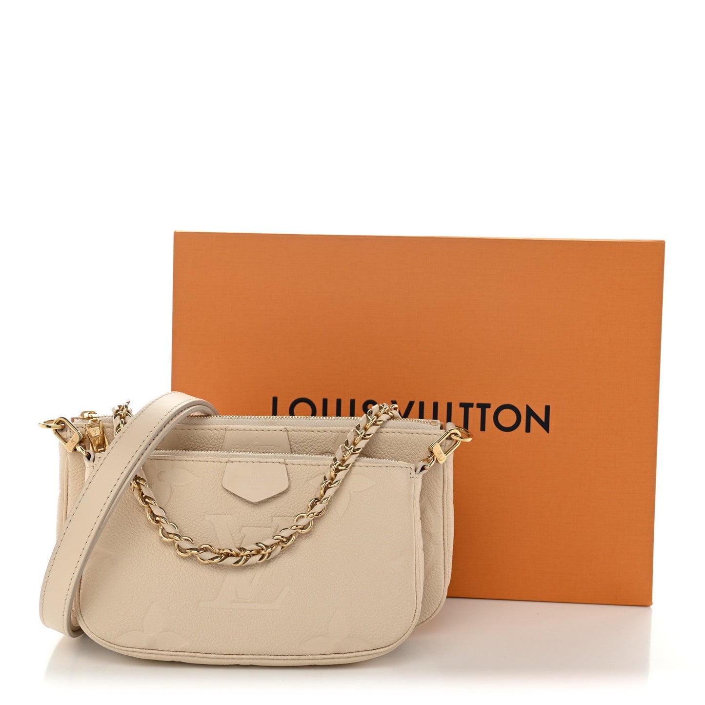 Empreinte Monogram Giant Multi Pochette Accessories Cream
