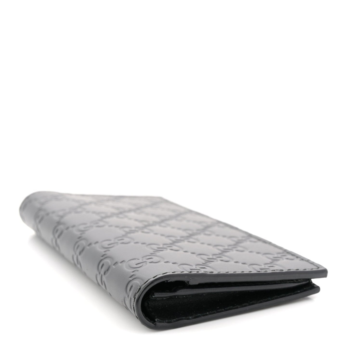 Guccissima Long Wallet Black