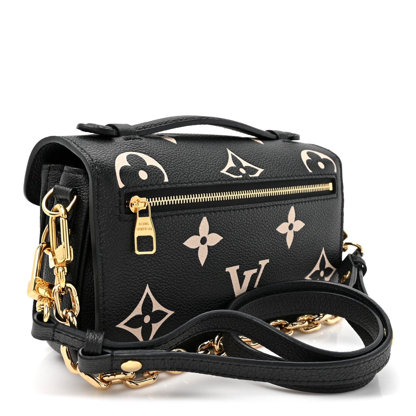 Empreinte Monogram Giant Pochette Metis East West Black Beige