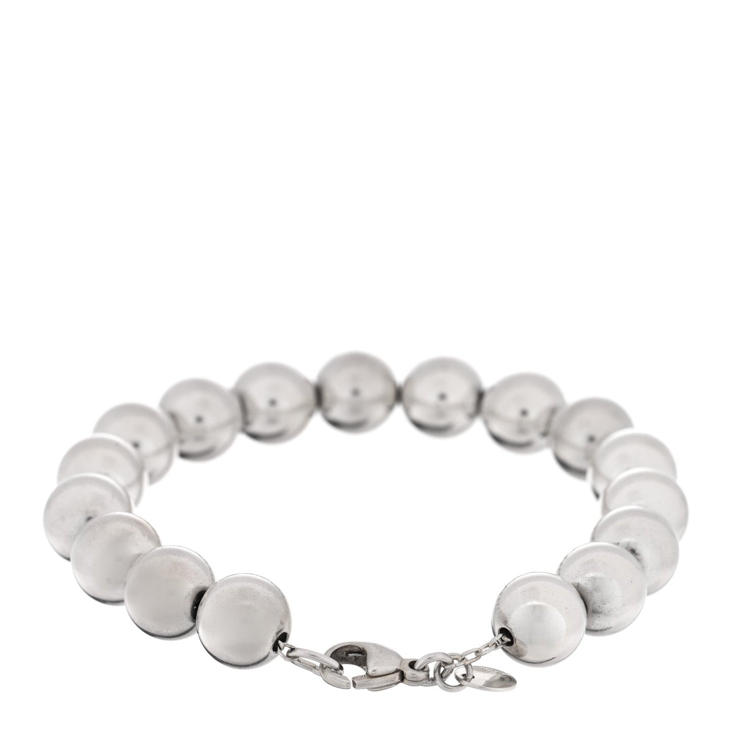 Sterling Silver 10mm Hardwear Ball Bracelet