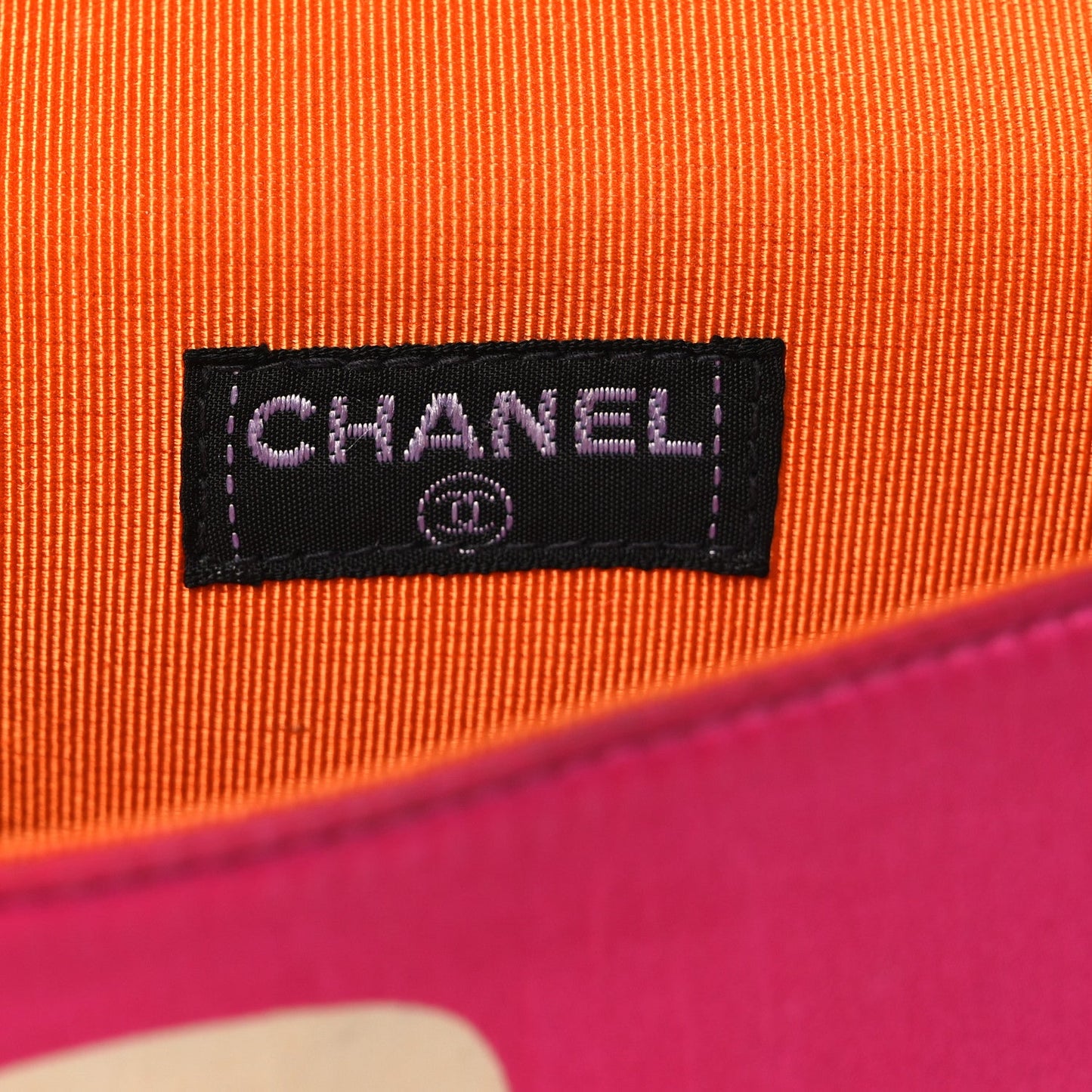 Satin Mini Convertible Flap Pink Multicolor