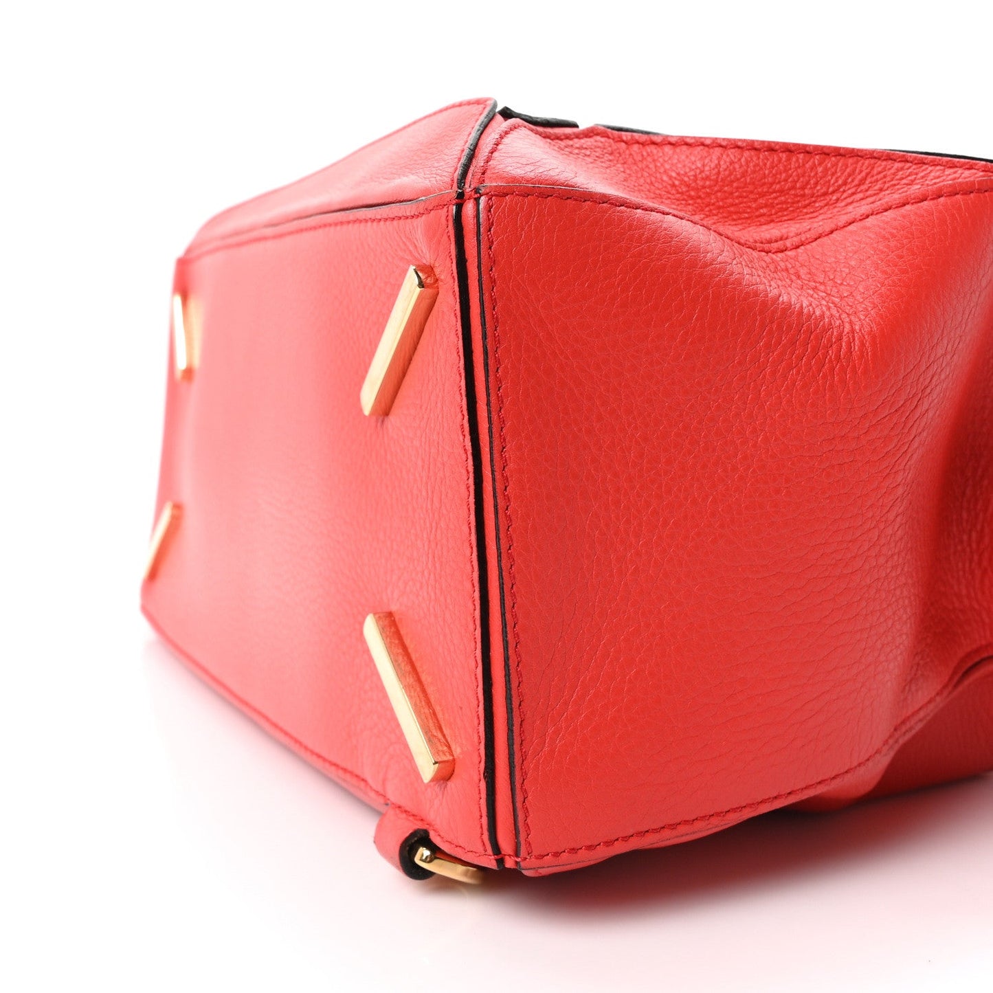 Calfskin Medium Puzzle Bag Scarlet