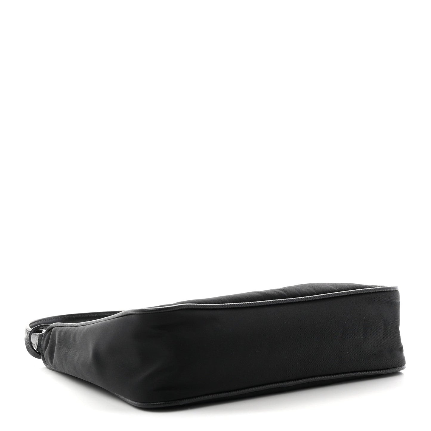Tessuto Nylon Saffiano Mini Re-Edition 2005 Bag Black