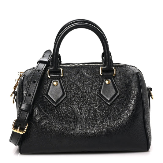 Empreinte Monogram Giant Speedy Bandouliere 20 Black