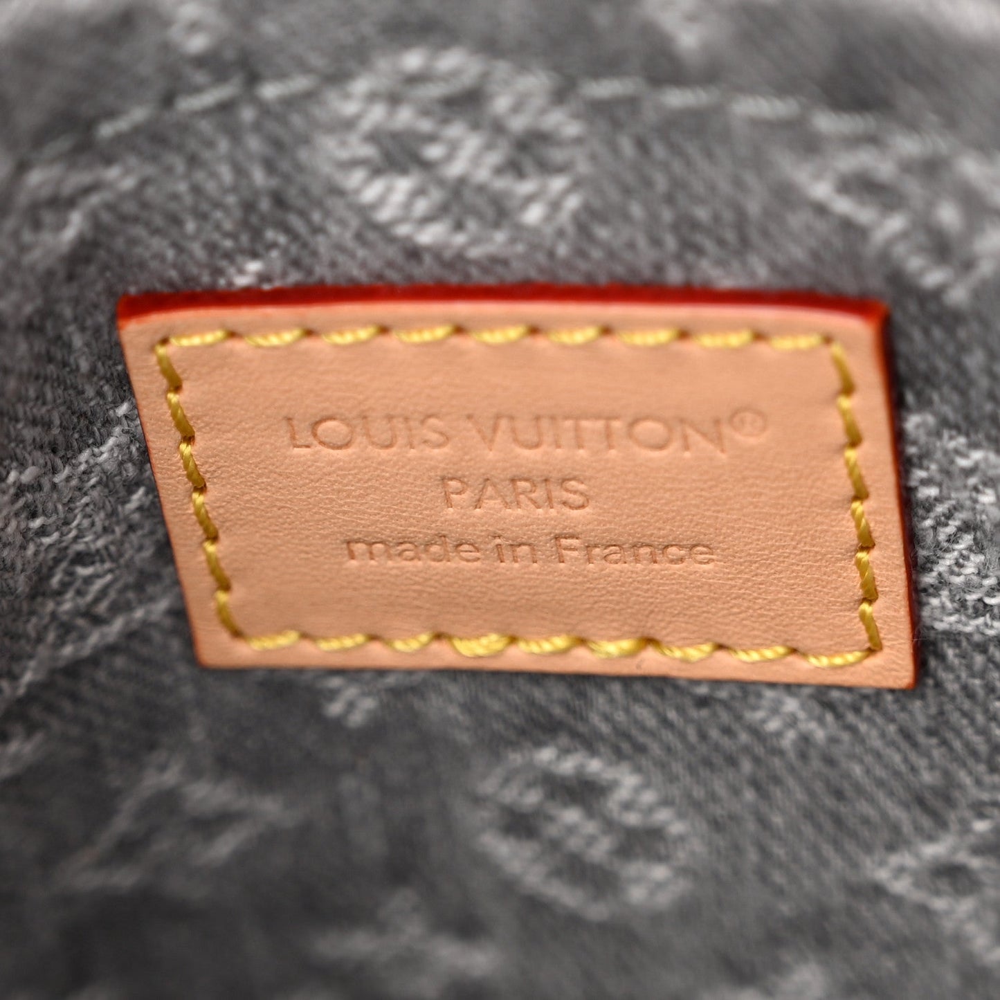 Monogram Denim Speedy Soft 30 Washed Gray