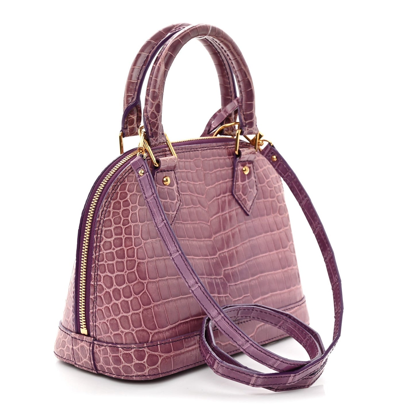 Shiny Crocodile Alma BB Purple