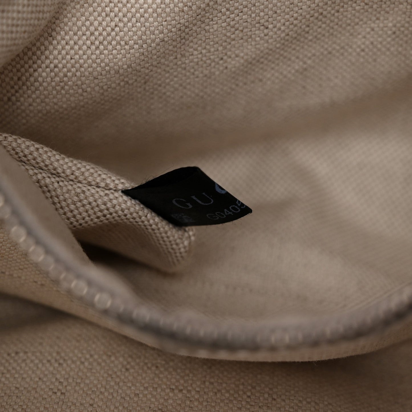 Sakai Be Green Calfskin Diagonal Stitched Small Blondie Tote Silver