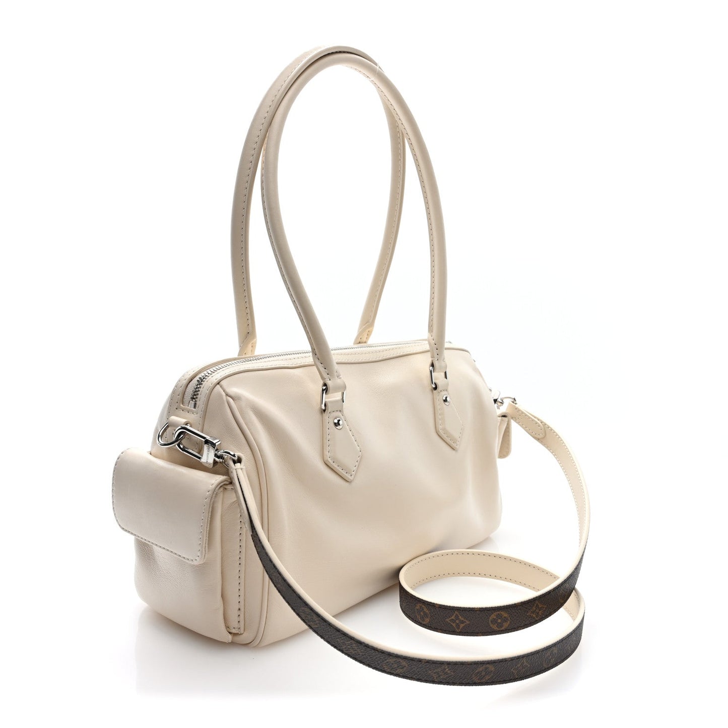 Lambskin Speedy Cargo Vibe 30 Vanille