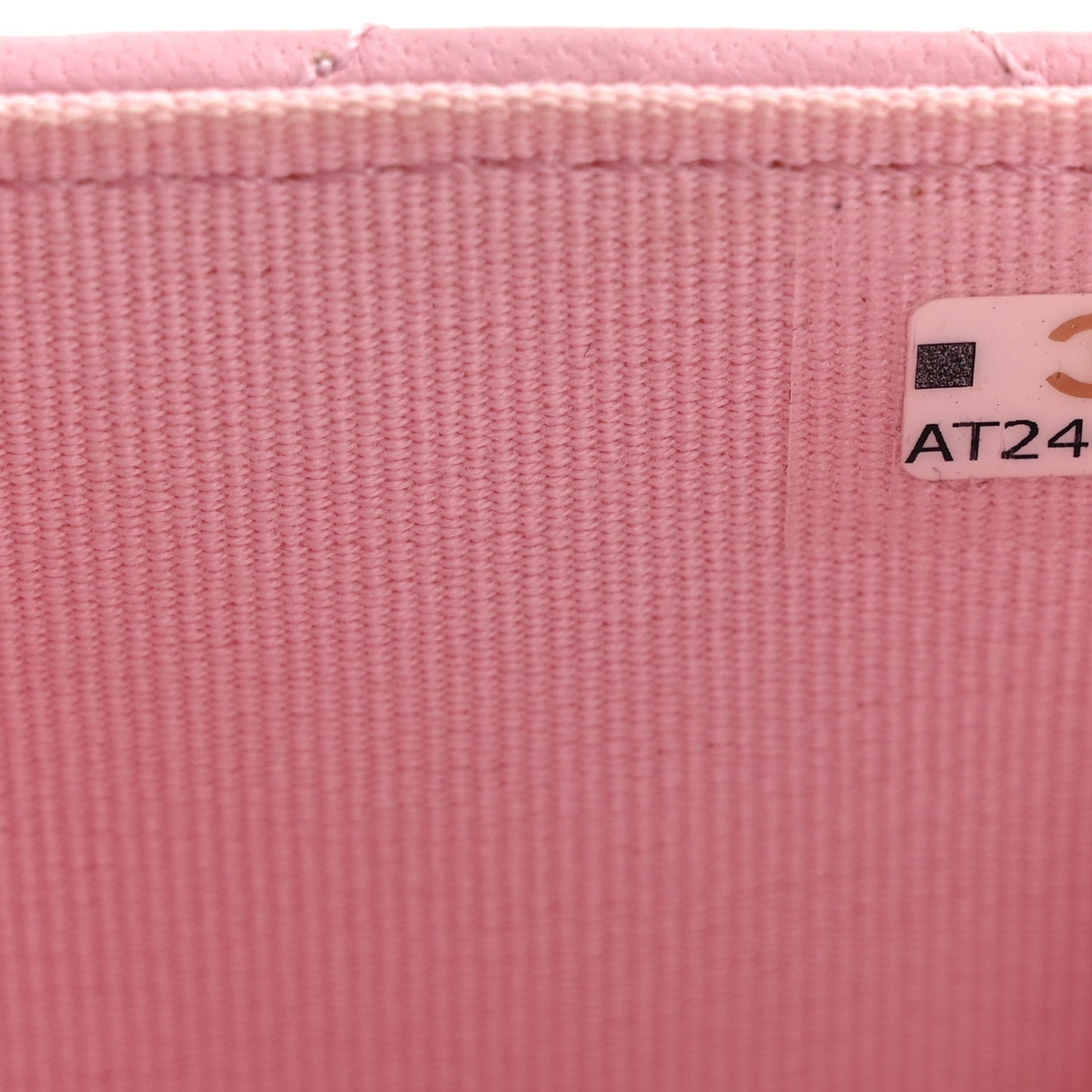 Lambskin Quilted Pick Me Up Mini Wallet On Chain Light Pink