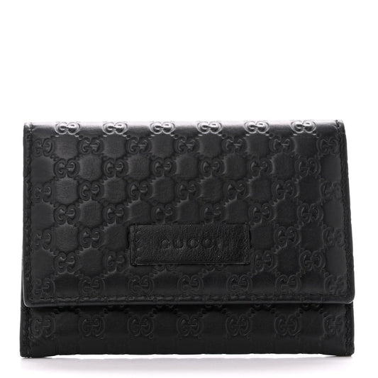 Microguccissima Card Case Black