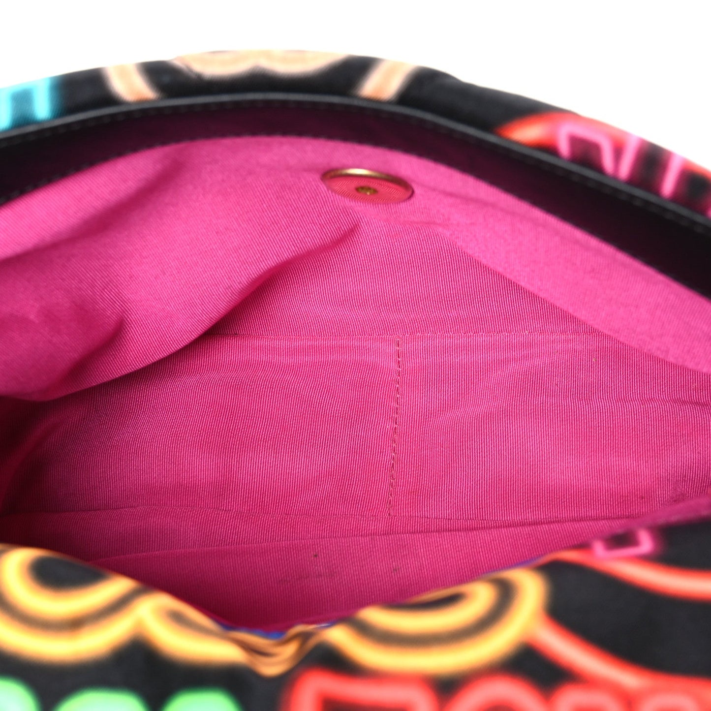 Fabric Quilted Neon Graffiti Medium Chanel 19 Flap Black Multicolor