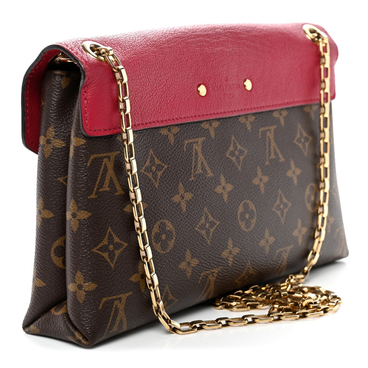 Monogram Pallas Chain Poppy