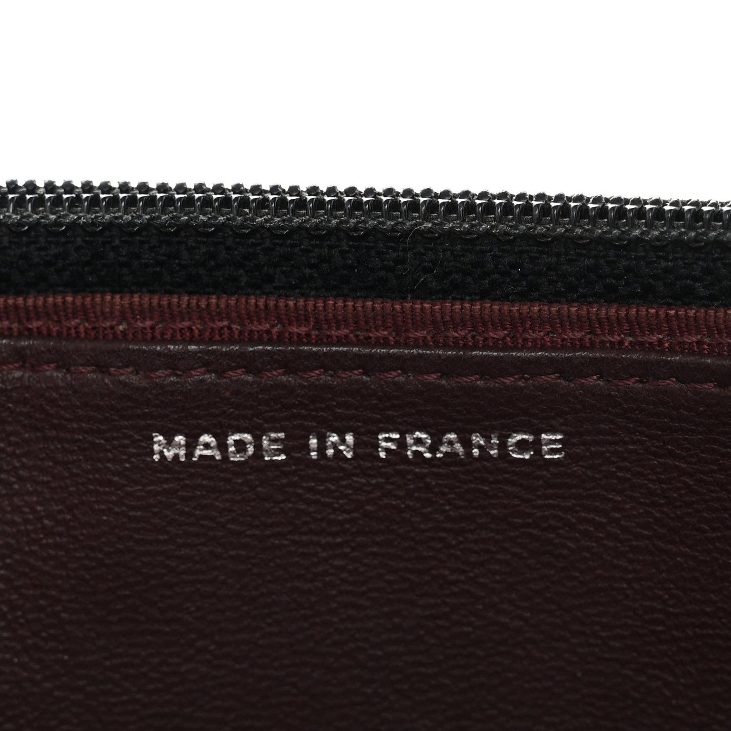 Lambskin Quilted Wallet On Chain WOC Black