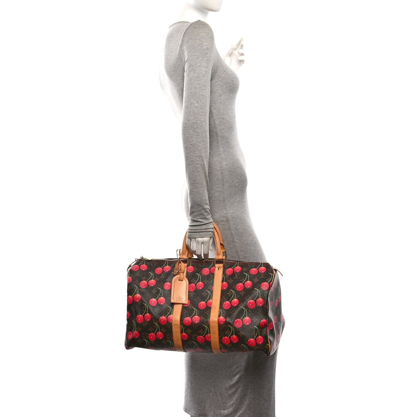 Monogram Cerises Keepall 45