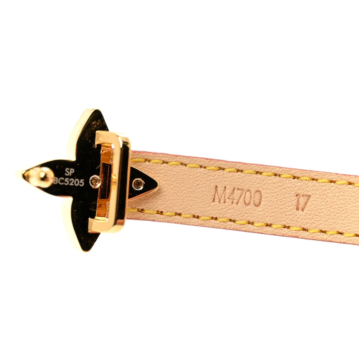 LV X TM Monogram Multicolor Mini Flowergram Bracelet 17 White