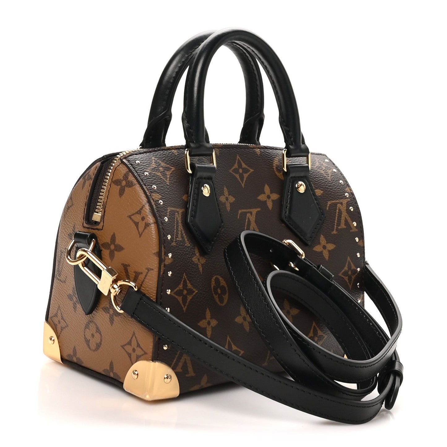 Reverse Monogram Speedy Trunk 20