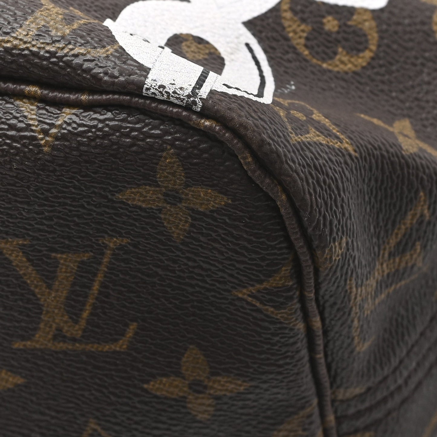 Monogram Bay Neverfull MM Rose Ballerine Poppy