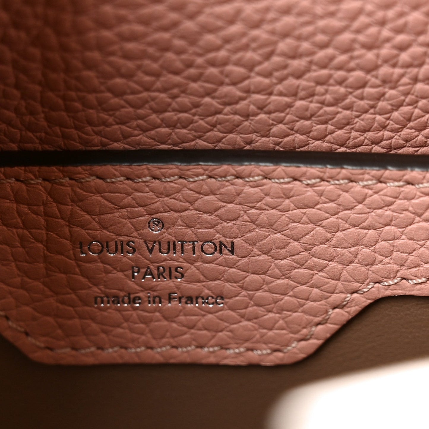 Taurillon Snakeskin Capucines PM Magnolia