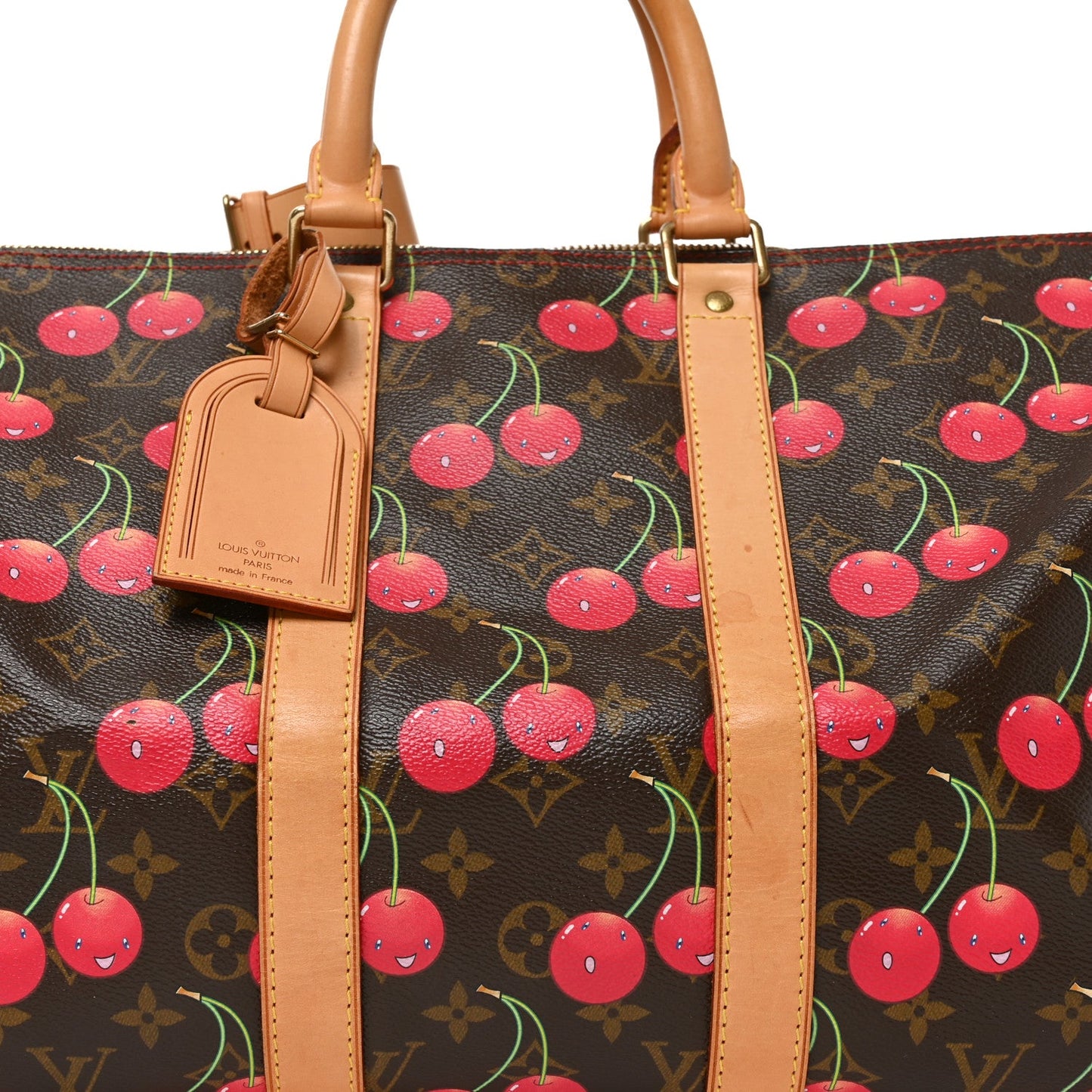 Monogram Cerises Keepall 45