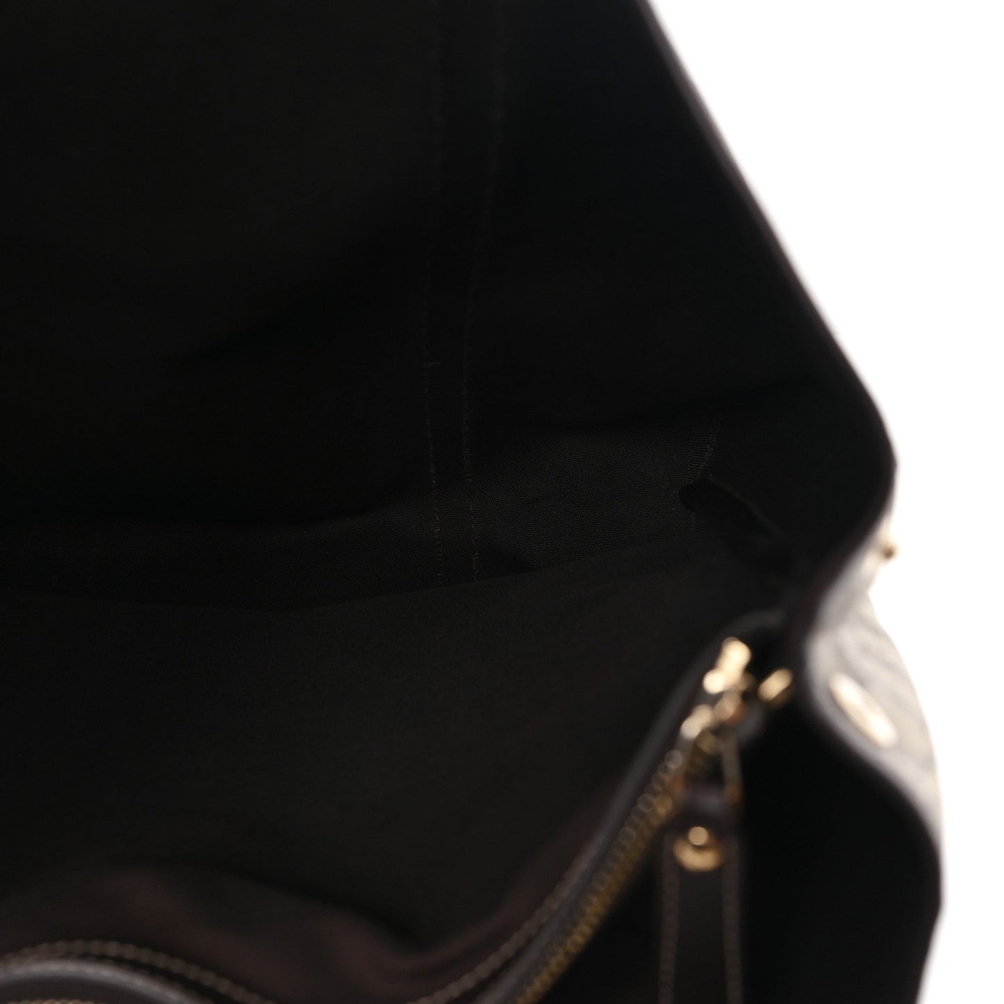 GG Plus Monogram Joy Vertical Tote Dark Brown