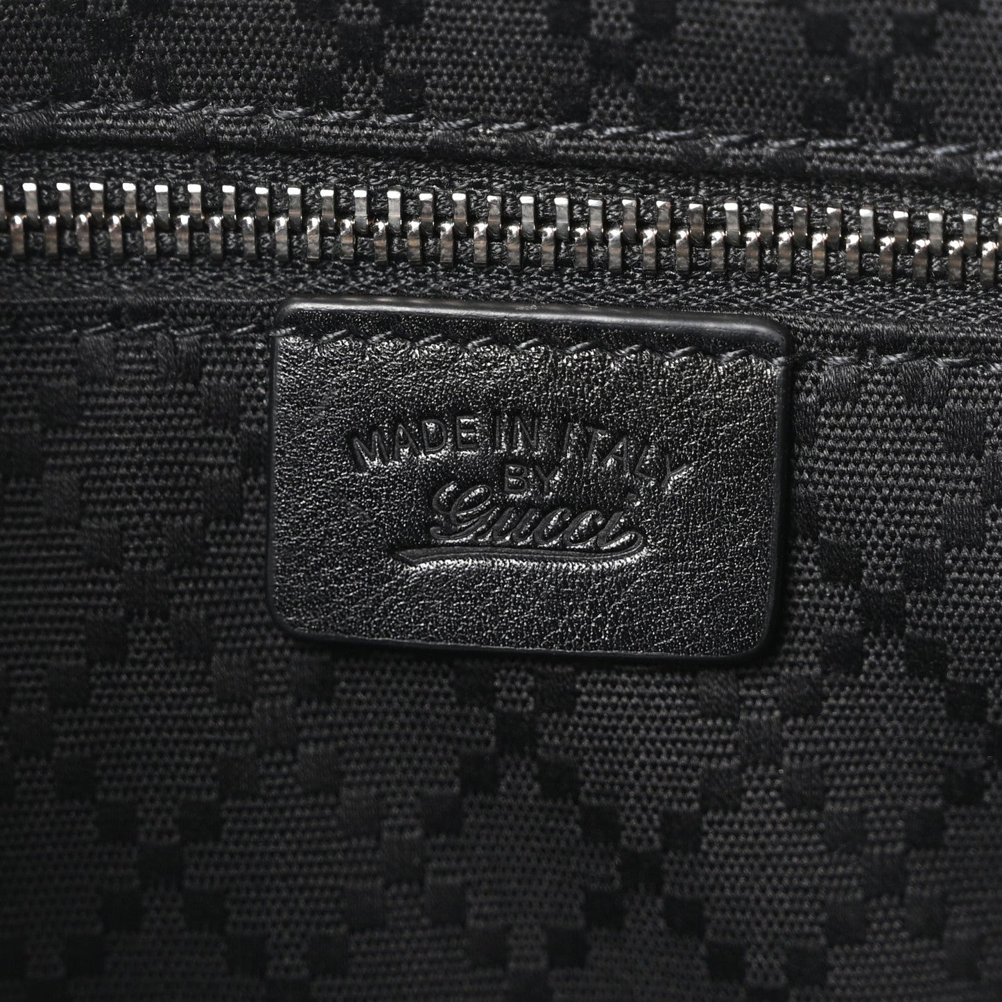 Calfskin Web Small Lunetta Crossbody Bag  Black