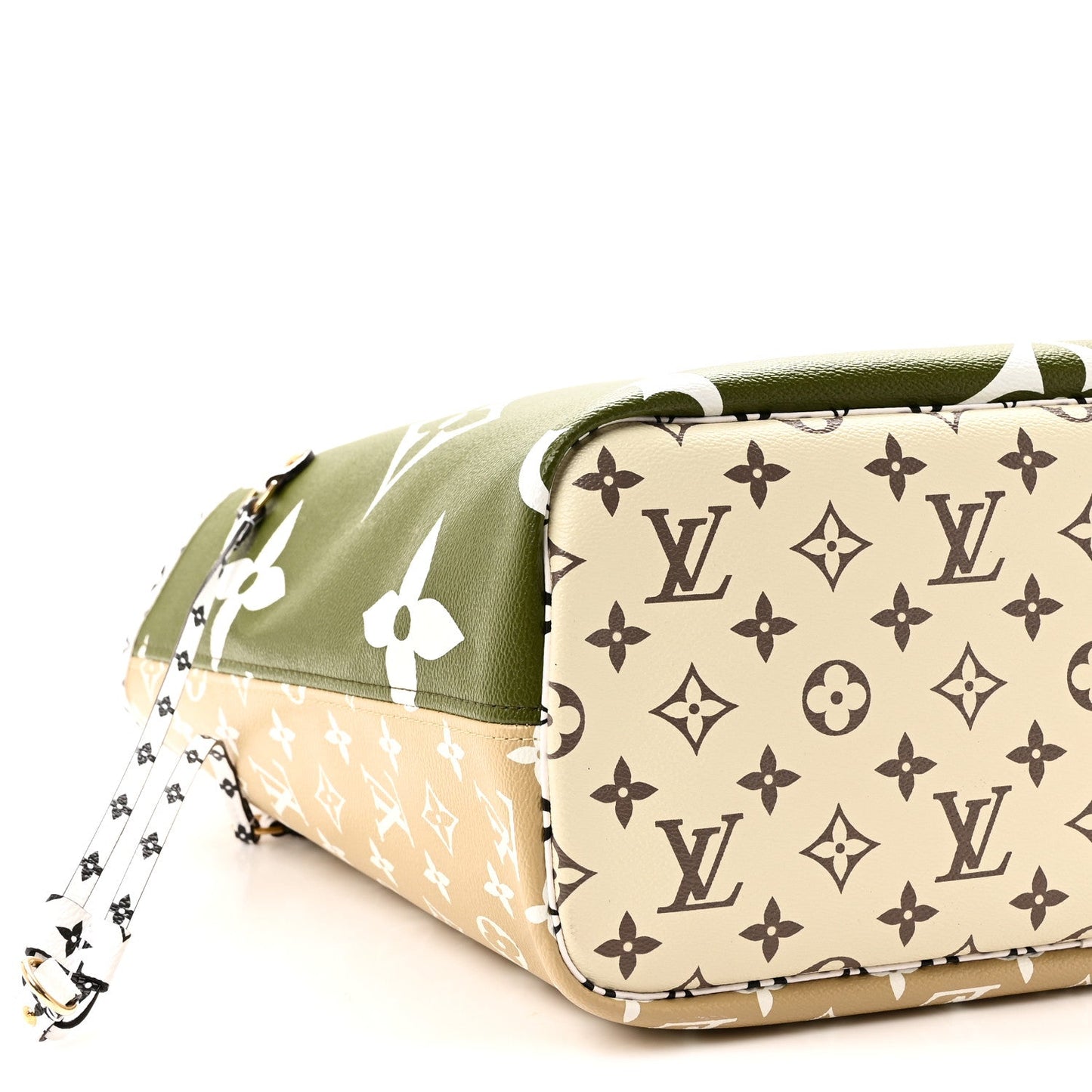 Monogram Giant Neverfull MM Kaki