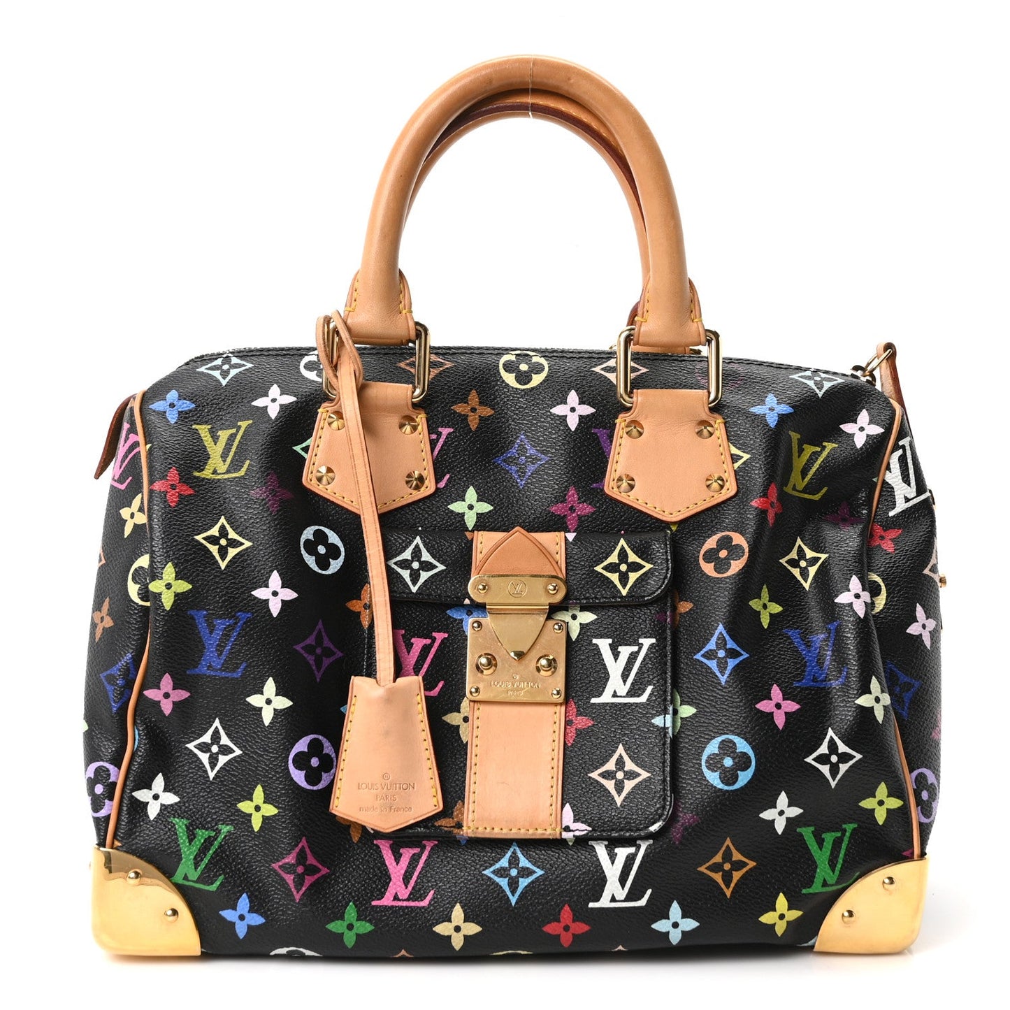 Monogram Multicolor Speedy 30 Black