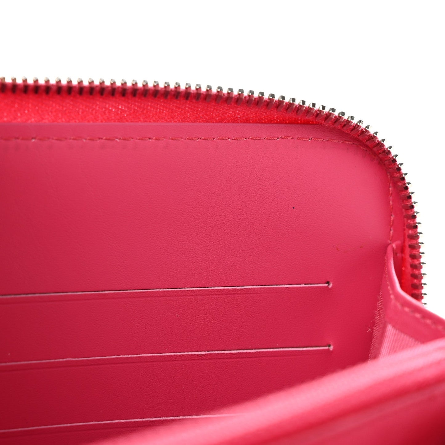 Patent Quilted Organizer Pouch Pink