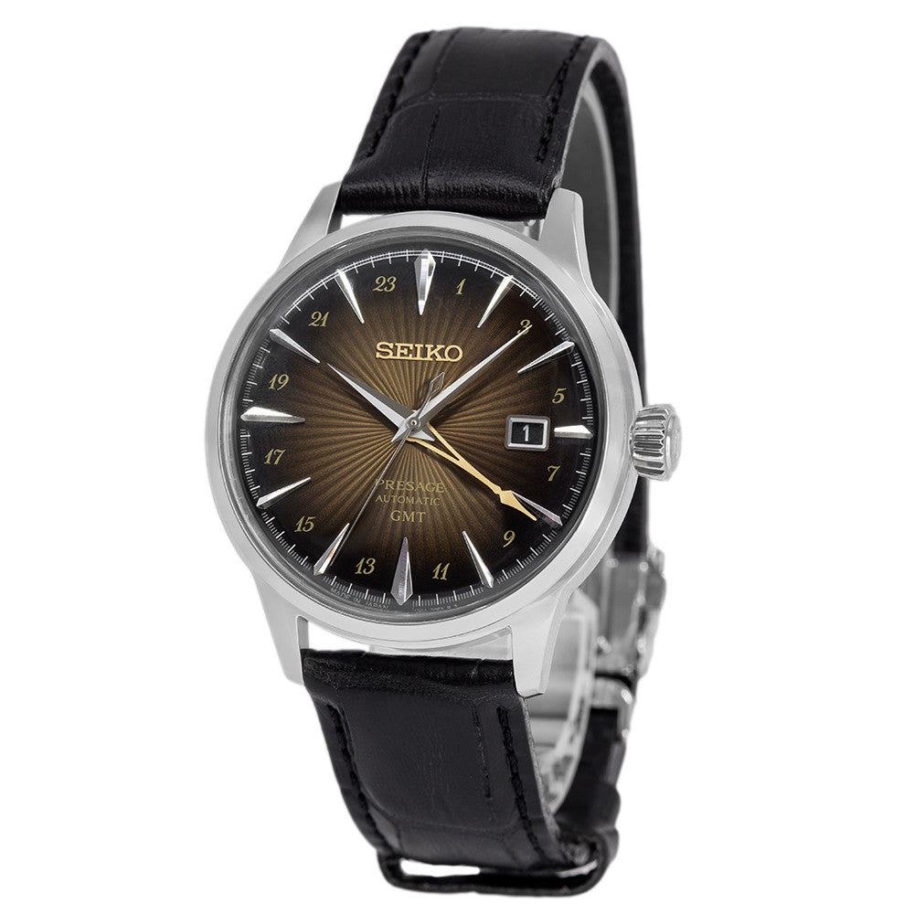 Seiko Men's SSK039J1 Presage Cocktail GMT Auto