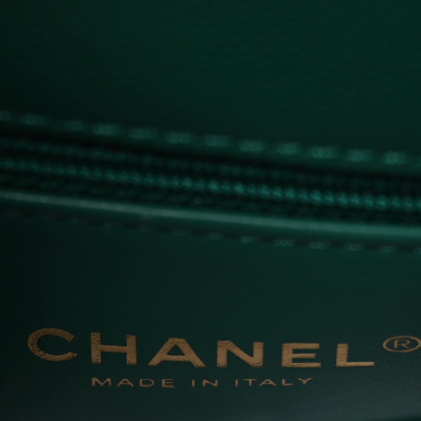 Caviar Quilted Extra Mini Coco Handle Flap Green
