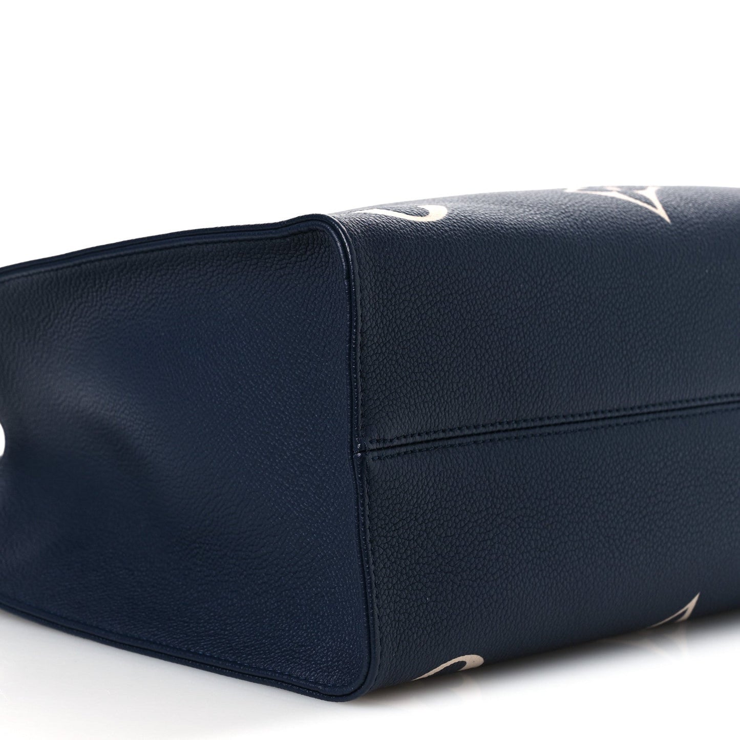 Empreinte Monogram Giant Onthego MM Navy Creme