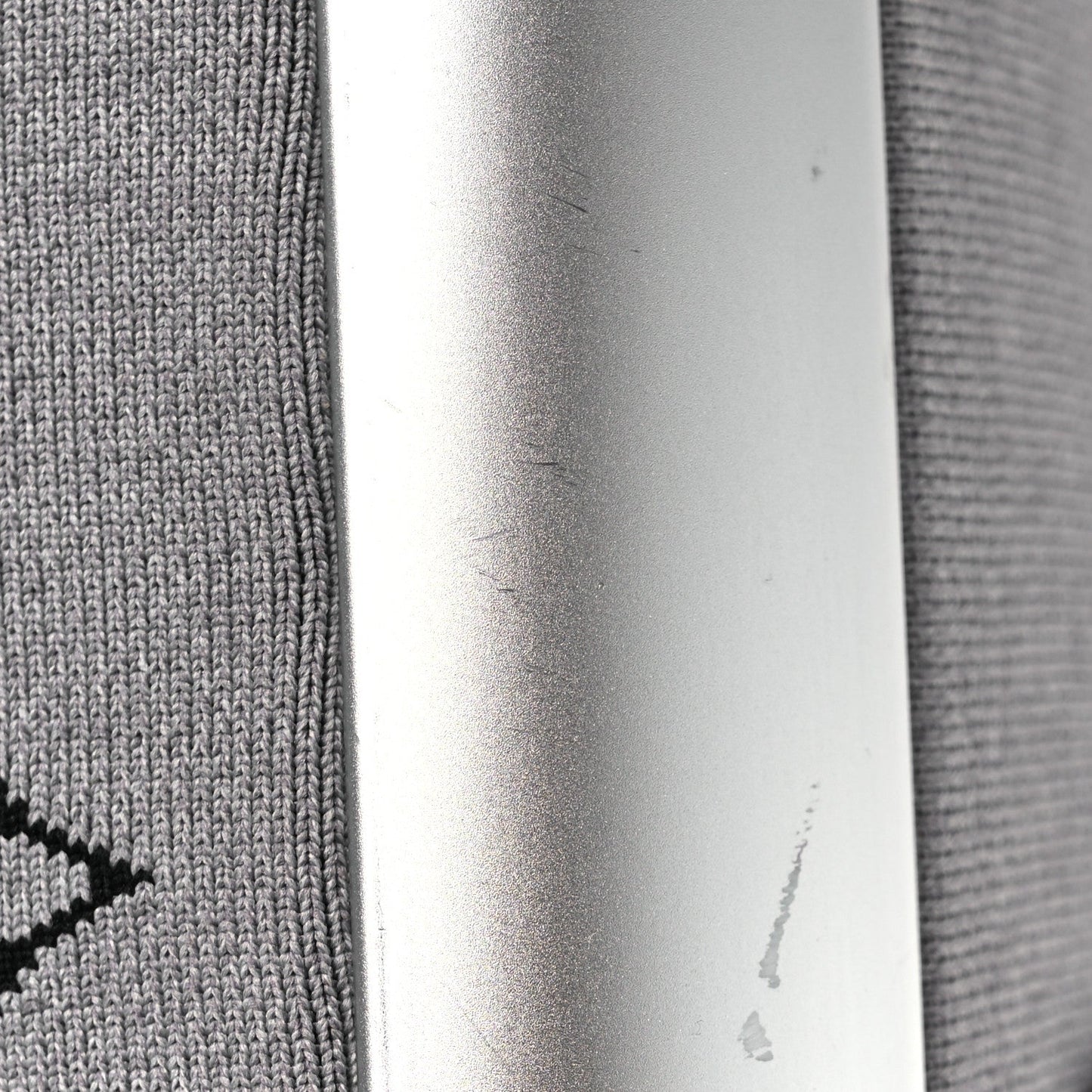 Knit Monogram Horizon Soft 55 Suitcase Grey