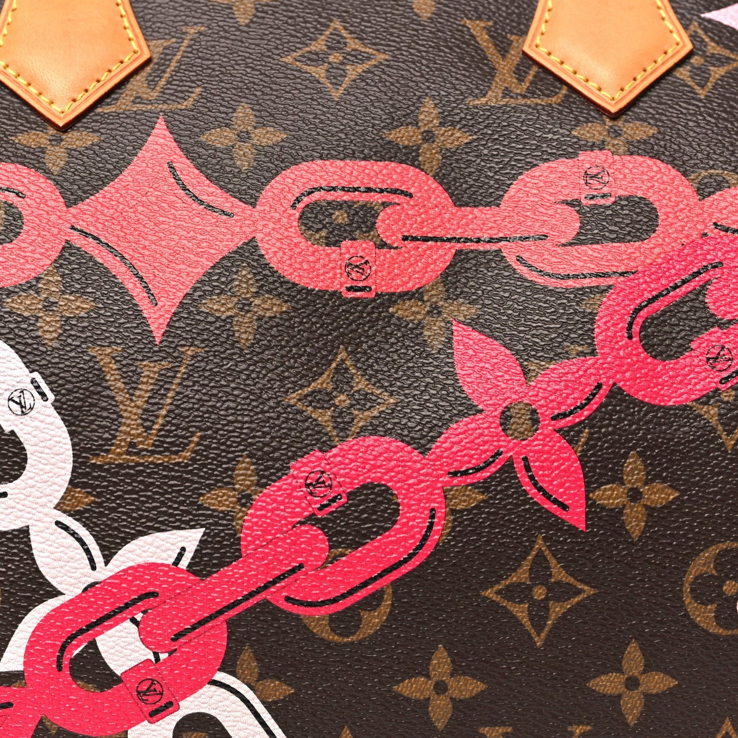 Monogram Roses Speedy 30