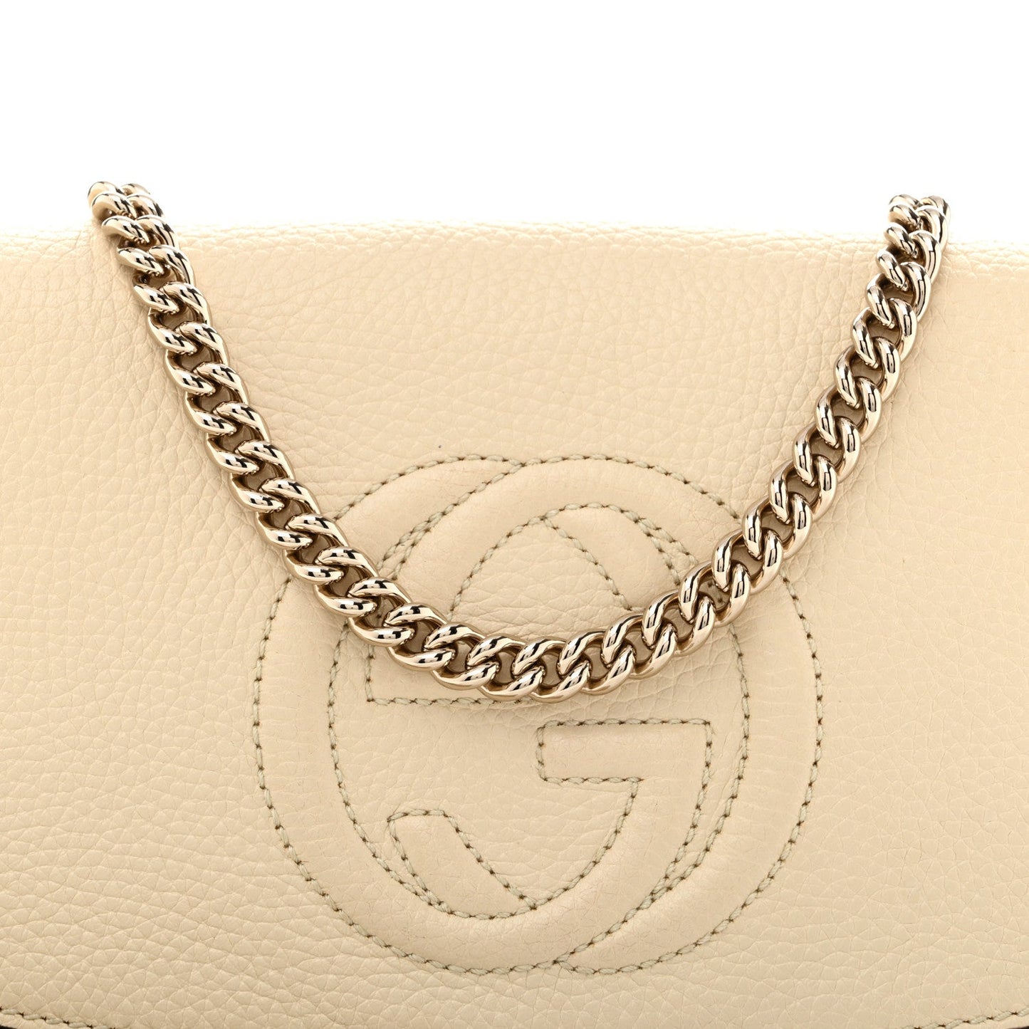 Cellarius Calfskin Medium Soho Flap Crossbody Ivoire