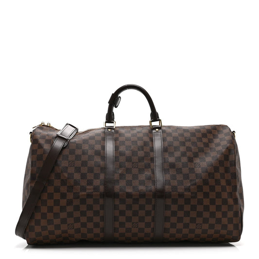 Damier Ebene Keepall Bandouliere 55