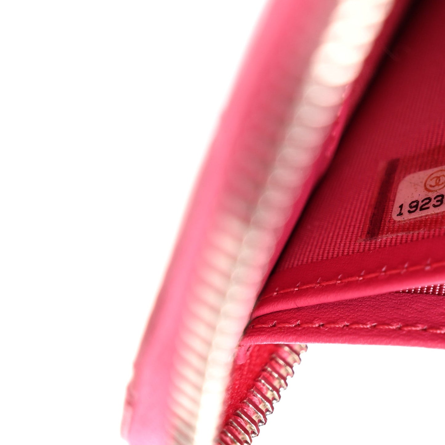 Patent Quilted Organizer Pouch Pink