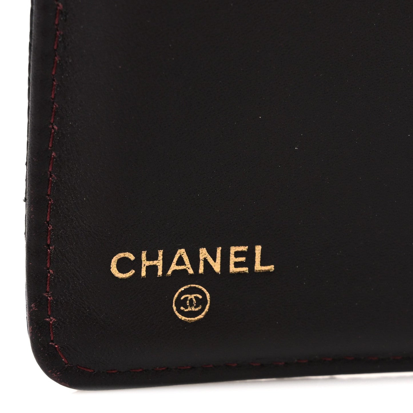 Caviar Quilted Yen Wallet Black