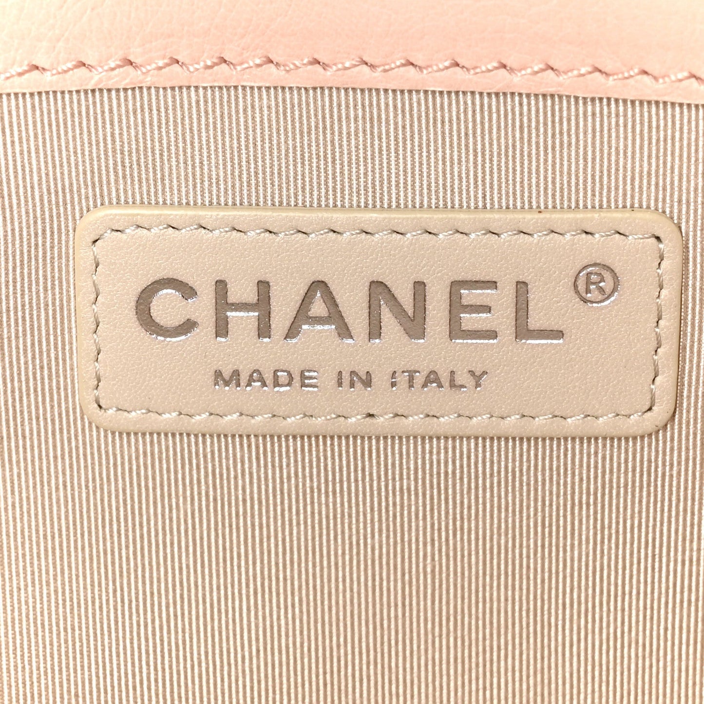 Calfskin New Medium Boy Reverso Flap Light Pink