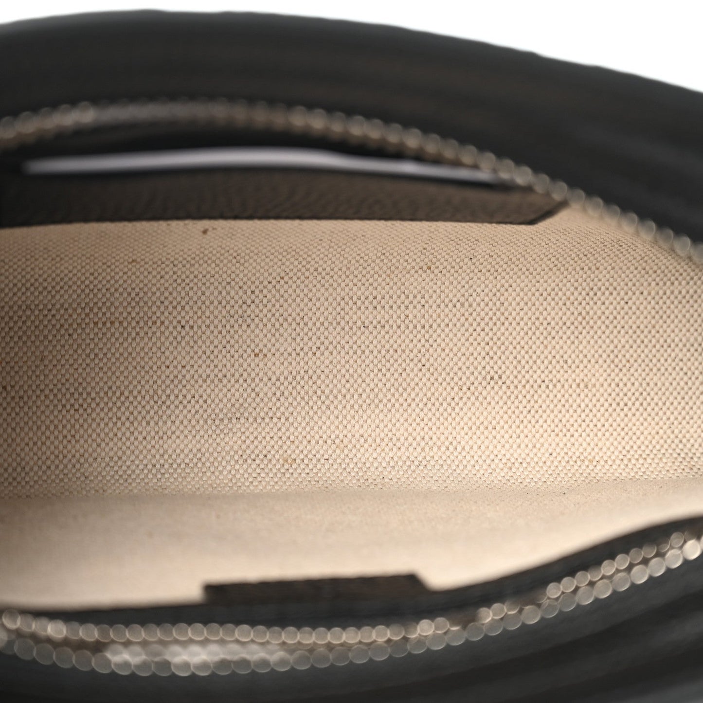 Monogram Jumbo GG Textured Dollar Calfskin Crossbody Bag Black