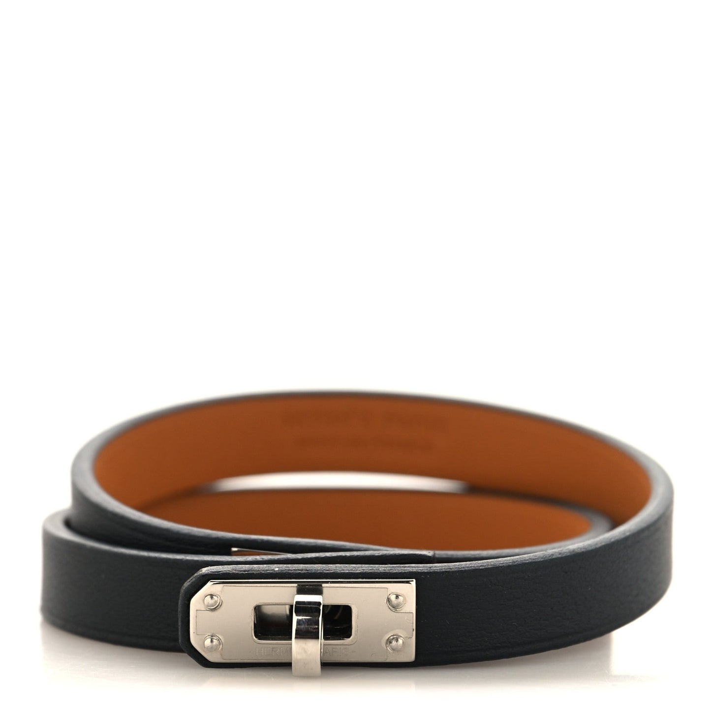 Box Kelly Double Tour Bracelet T3 Black