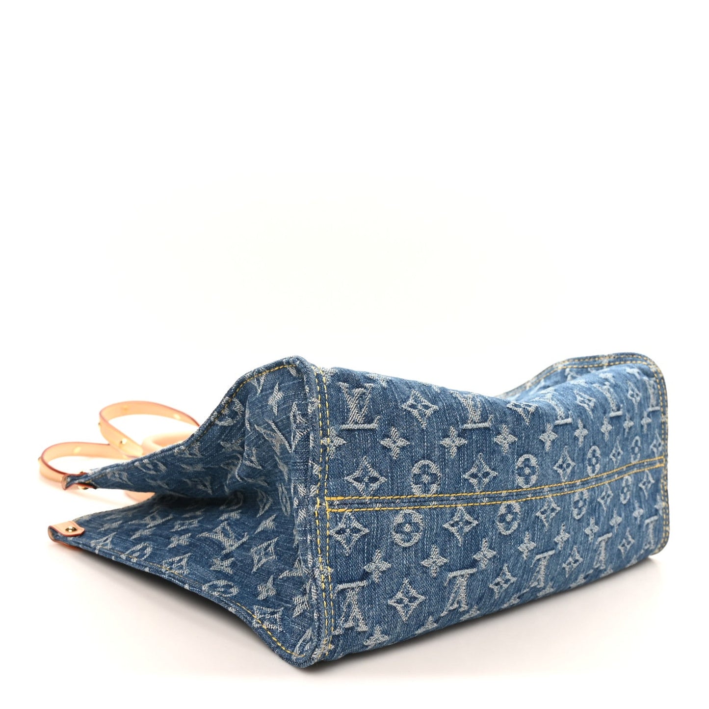 Monogram Denim Onthego MM Blue