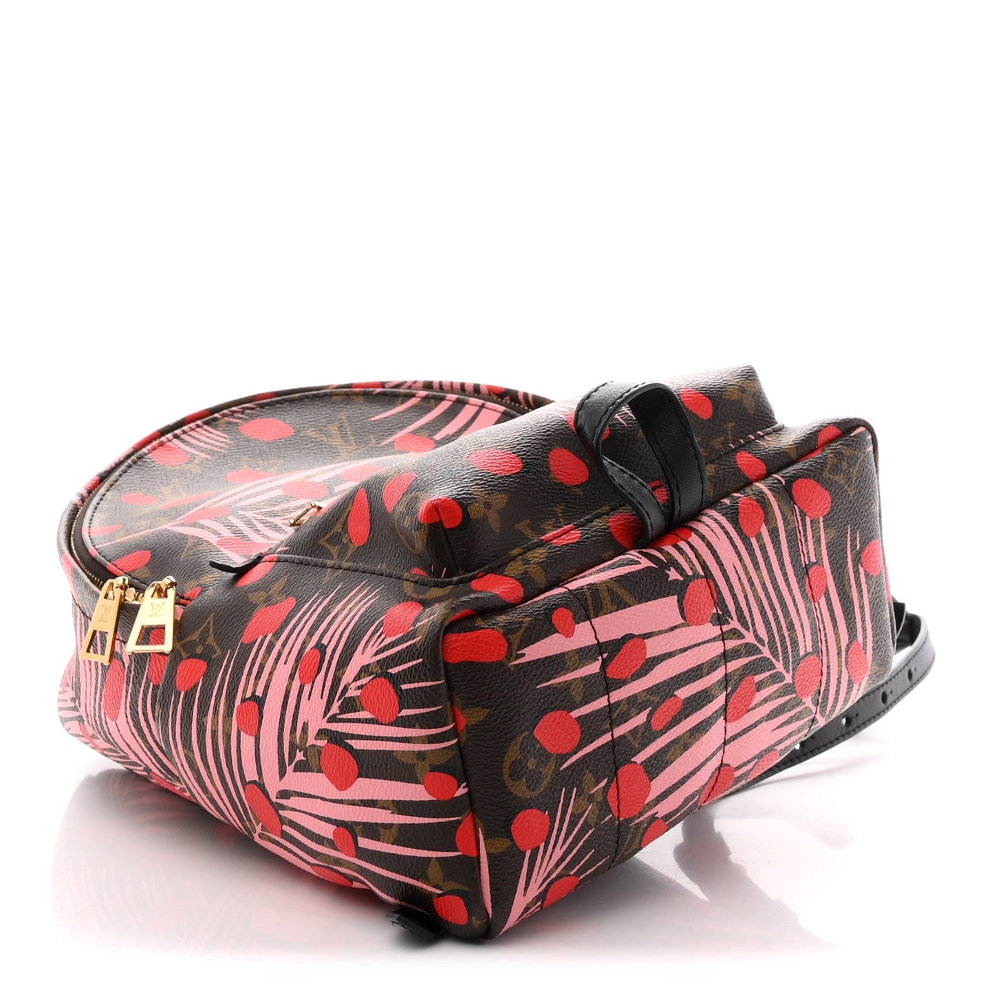 Monogram Jungle Dots Palm Springs Backpack PM  Sugar Pink Poppy