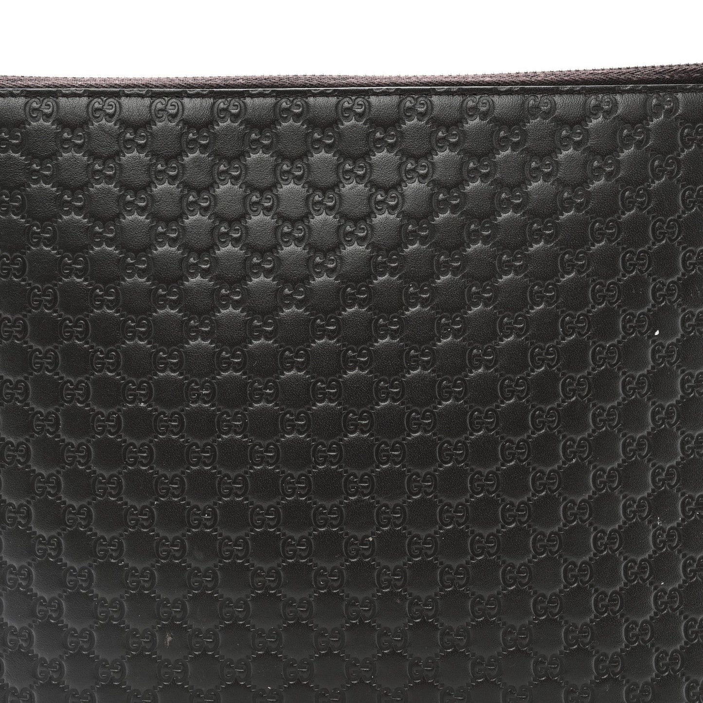Microguccissima Clutch Black
