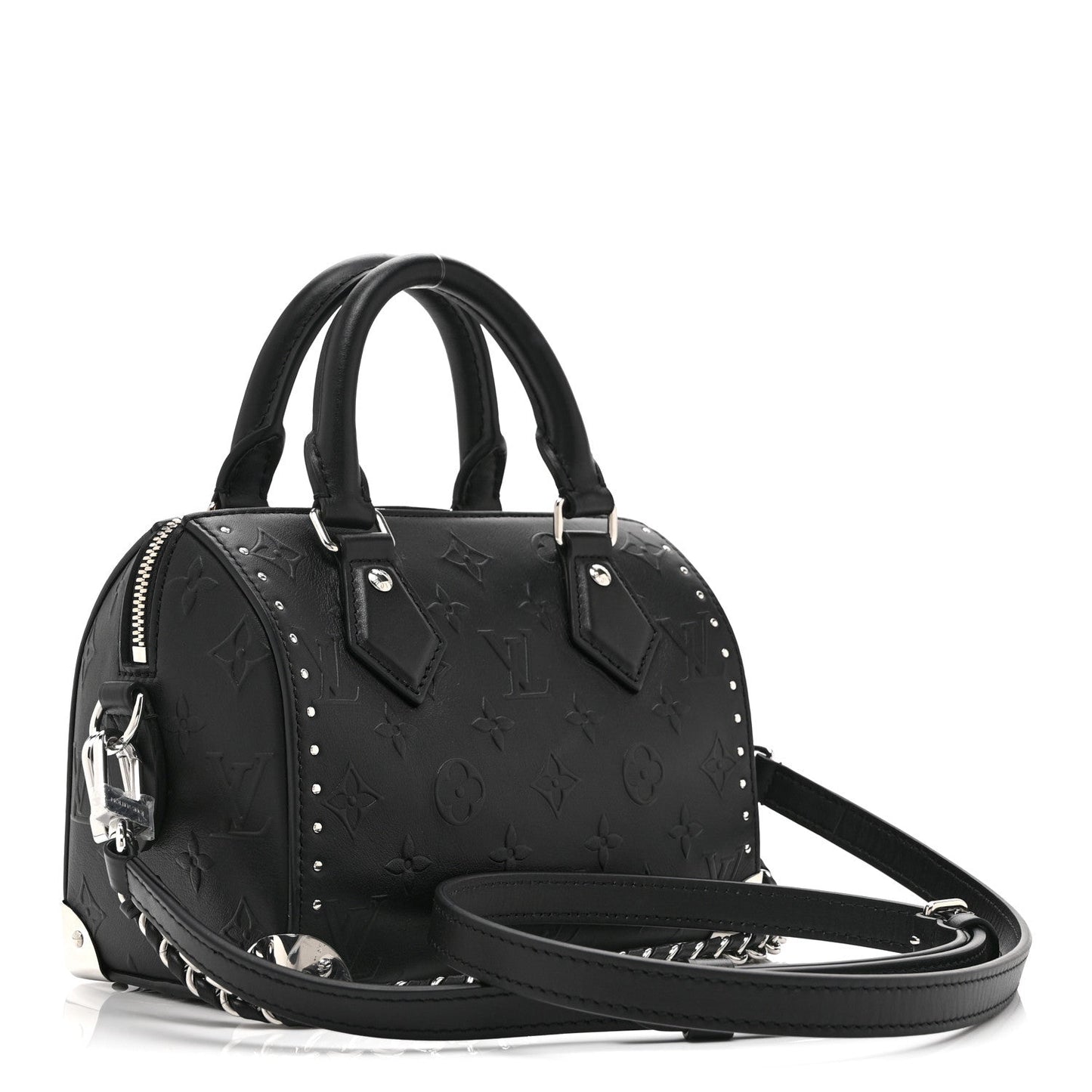 Calfskin Monogram Bold Speedy Trunk 20