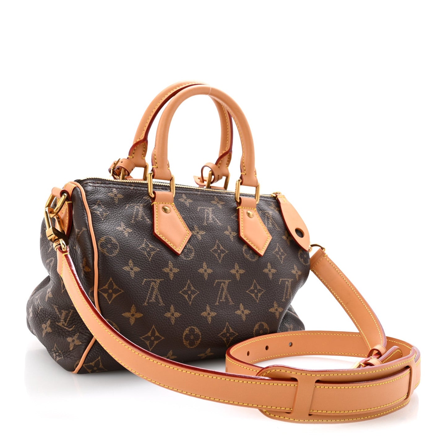 Calfskin Monogram Speedy P9 Bandouliere 25