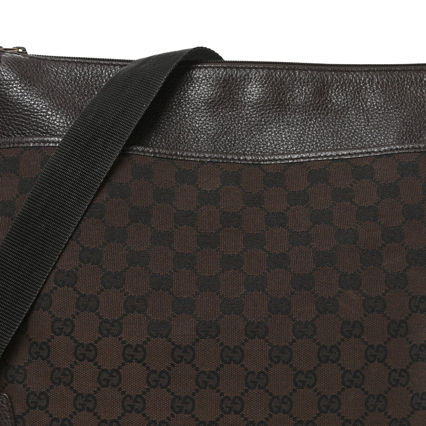 Monogram Large Messenger Bag Brown