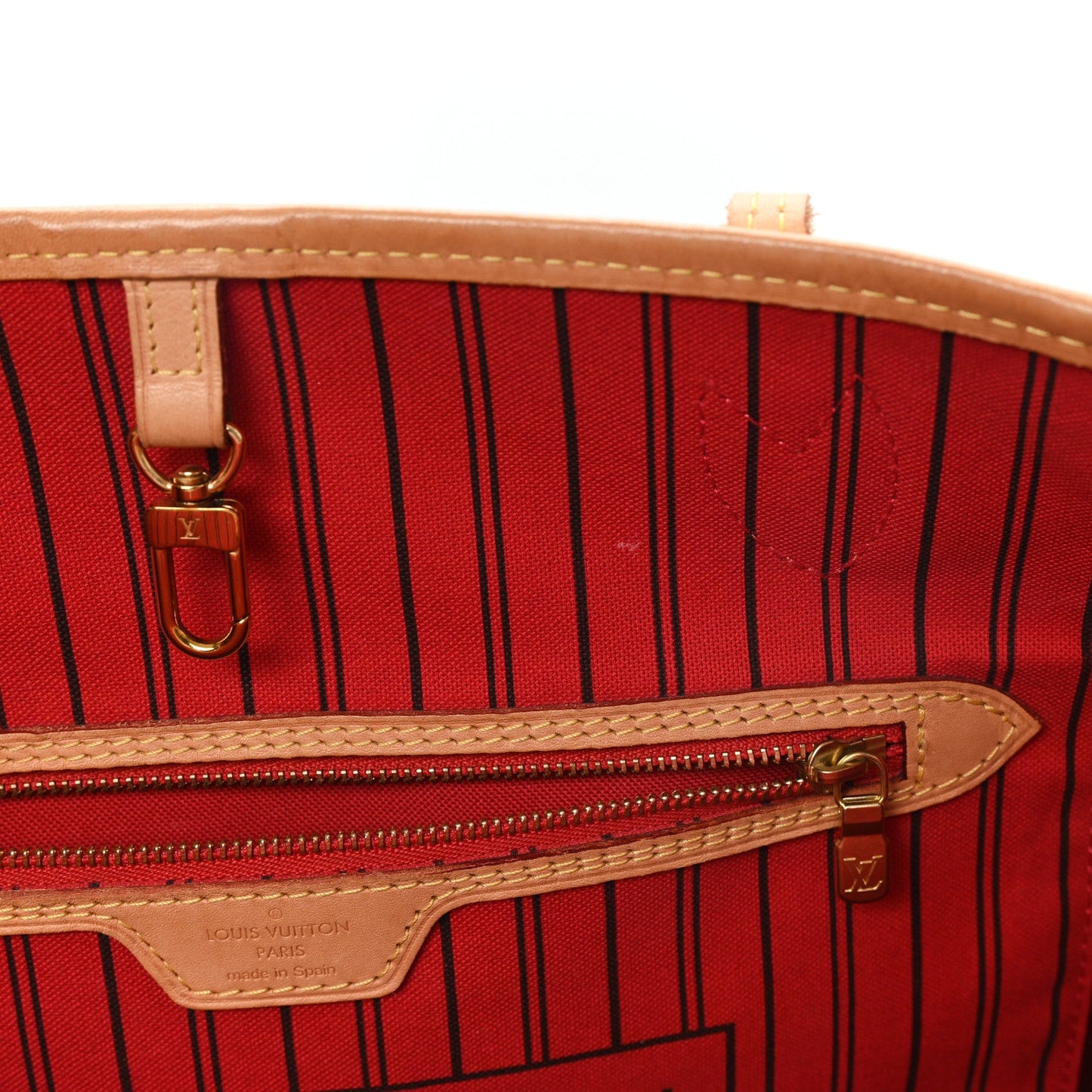 Monogram Neo Neverfull MM Cherry