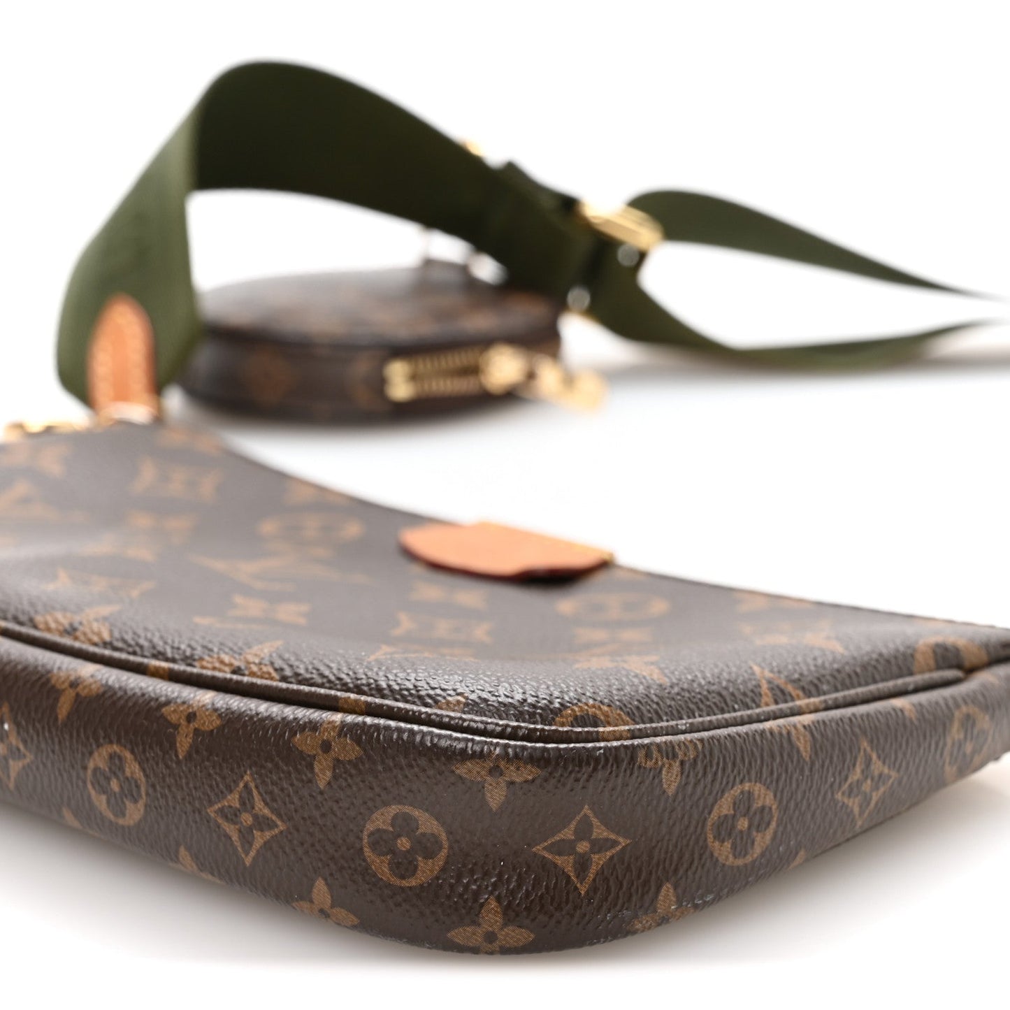 Monogram Multi Pochette Accessories Large Pochette  Kaki