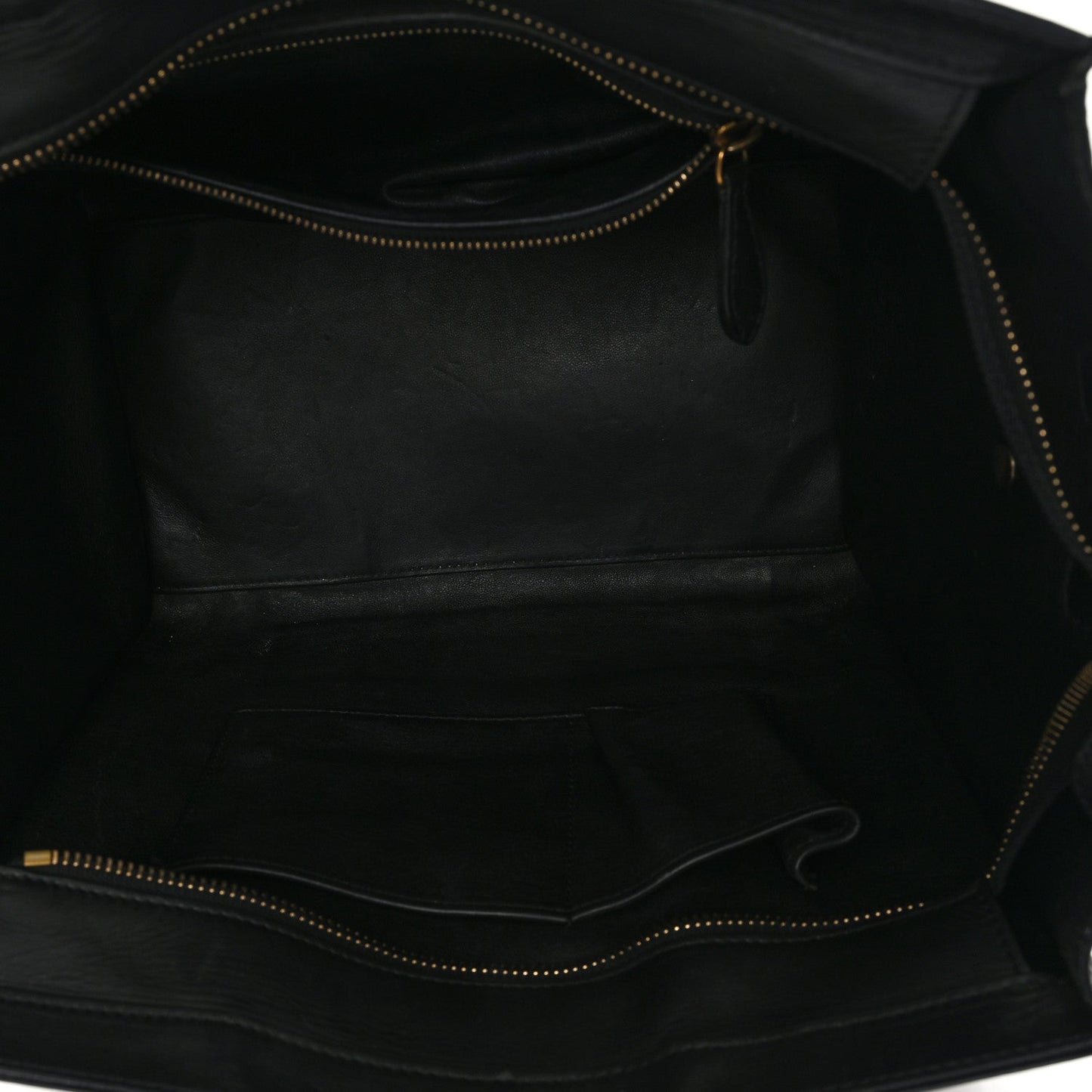 Calfskin Snakeskin Mini Luggage Black White